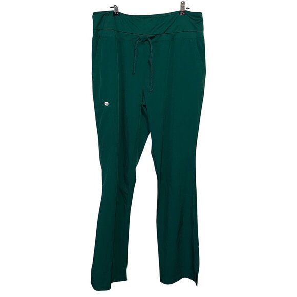 Barco One Womens Medium Green Drawstring Waist Medical Scrub Pants - Picture 1 of 6